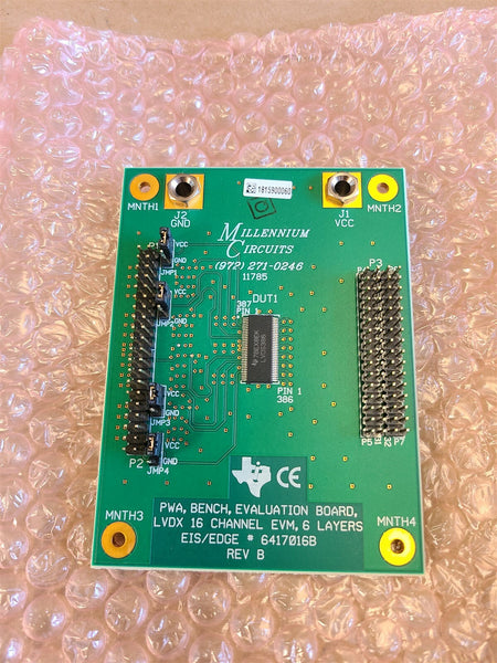 MILLENIUM TEXAS INSTRUMENTS DIFFERENTIAL LINE RECEIVER EVALUATION BOARD LVDS386