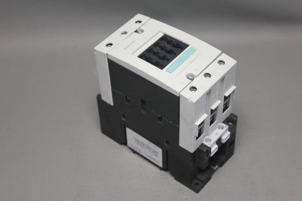 SIEMENS LIGHTING CONTACTOR WITH 110/120V COIL 3RT1045-1AK60-0LE0