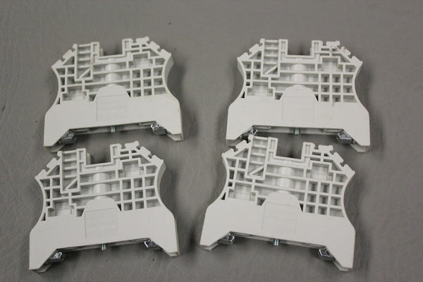 LOT OF 4 BUSSMANN TERMINAL BLOCKS  BRKT-NDSCRW