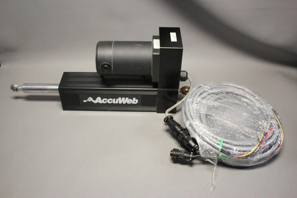 ACCUWEB LINEAR ACTUATOR WITH CABLES MNE-3 7500-01 MTR 3108