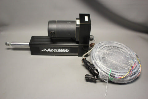 ACCUWEB LINEAR ACTUATOR WITH CABLES MNE-3 7500-01 MTR 3108