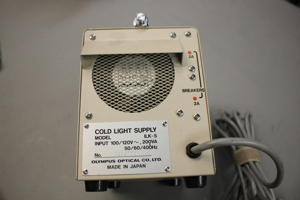 OLYMPUS COLD LIGHT SUPPLY ILK-5 120V