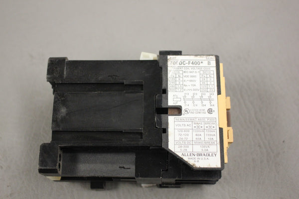 ALLEN BRADLEY RELAY 700DC-F400* SER B