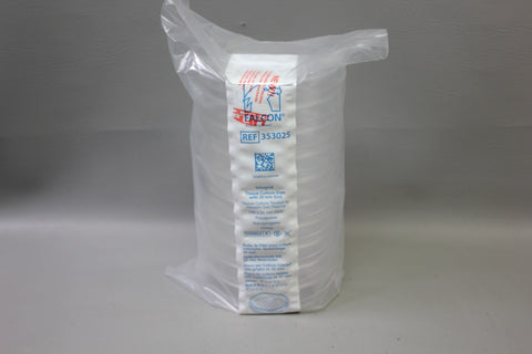 FALCON INTEGRID 353025 TISSUE CULTURE DISH 150 X 25MM W/ 20MM GRID 10 QTY SEALED