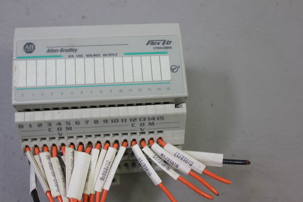 LOT OF 4 ALLEN BRADLEY FLEX I/O MODULES 1794-OB16A