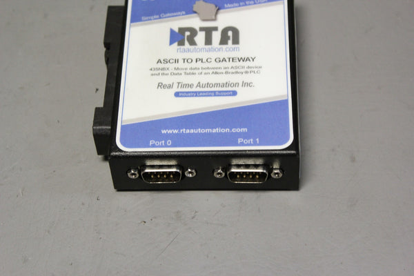 REAL TIME AUTOMATION ASCII TO PLC GATEWAY FOR ALLEN BRADLEY  435NBX