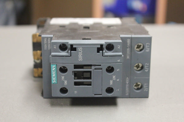SIEMENS 3RT2035-1AK60 POWER CONTACTOR