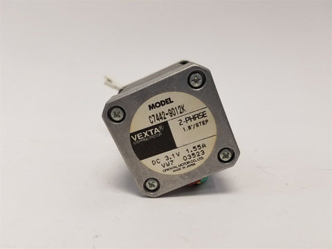 VEXTA STEPPING MOTOR C7442-9012K 2-PHASE 3.1V 1.55A