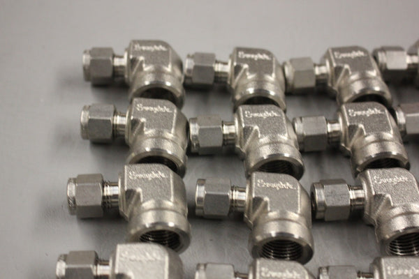 NEW SWAGELOK FITTING LOT OF 20 SS-400-8-6