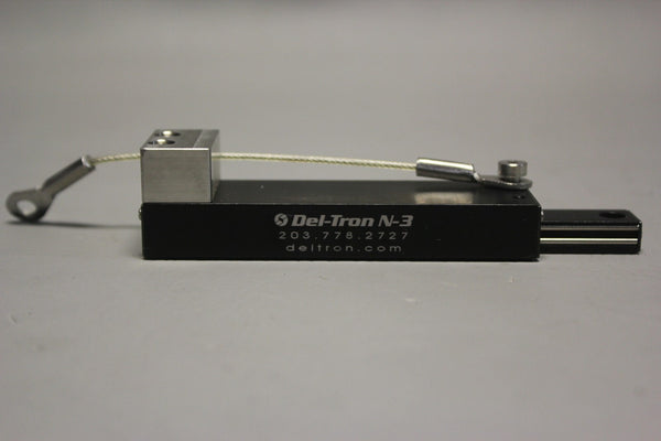 Del-Tron N-3 Cross Roller Slide, 2" Travel, Dimensions: 3.5" x 1" x 0.5"
