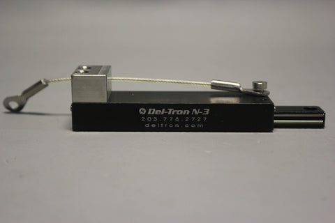 Del-Tron N-3 Cross Roller Slide, 2" Travel, Dimensions: 3.5" x 1" x 0.5"