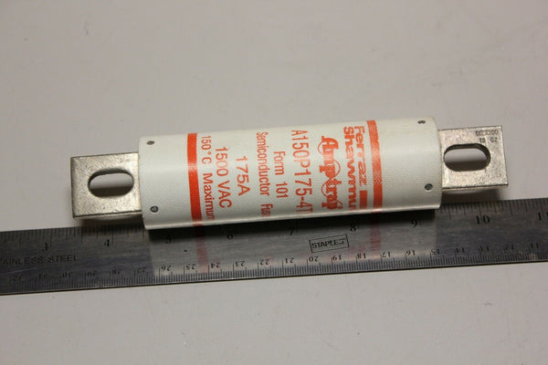 Unused Ferraz Amptrap Semiconductor Fuse A150P175-4TI 175A 1500VAC 