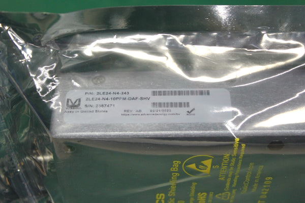New Ultravolt HIGH VOLTAGE POWER SUPPLY 2LE24-N4-10PPM-DAF-SHV 0-2000V 2KV