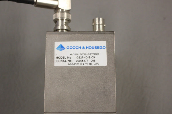 GOOCH & HOUSEGO ACOUSTO-OPTIC Q SWITCH QS27-4D-B-C9