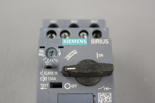 SIEMENS SIRIUS CONTACTOR MOTOR STARTER 3RV2011-1JA15