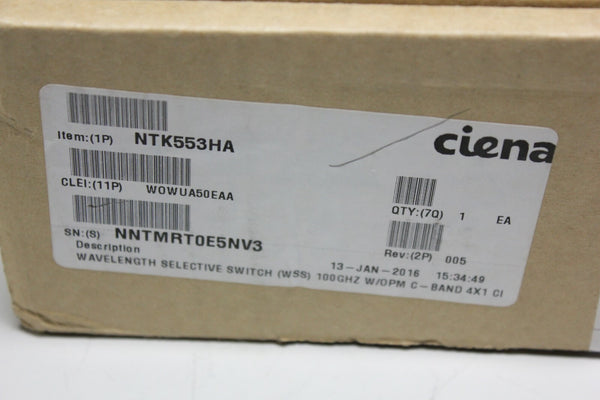 Ciena Bracket Kit Rear Exhaust NTK509JS Rev 003