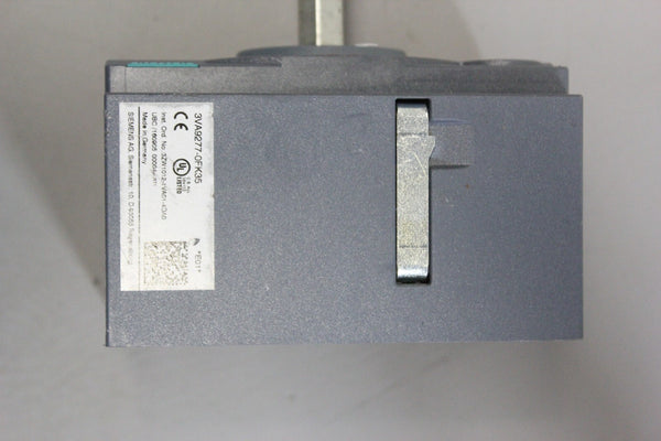 SIEMENS EMERGENCY OFF SWITCH 3VA9277-0FK35
