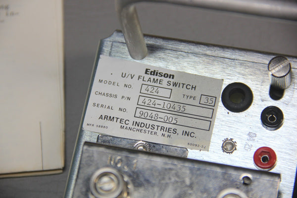 NEW EDISON UV FLAME SWITCH 424 424-10435