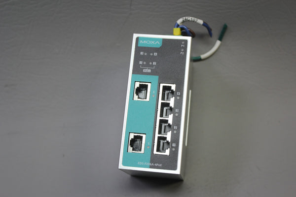 MOXA POE ETHERNET SWITCH  EDS-P206A-4PoE
