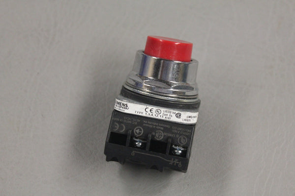 SIEMENS RED PUSHBUTTON MODULE 52PL4D2 52AAF