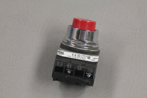 SIEMENS RED PUSHBUTTON MODULE 52PL4D2 52AAF