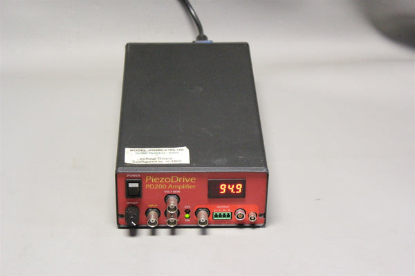 Pd200 PIEZO DRIVE PIEZODRIVE PD200 AMPLIFIER PD200 – PALM INDUSTRIAL
