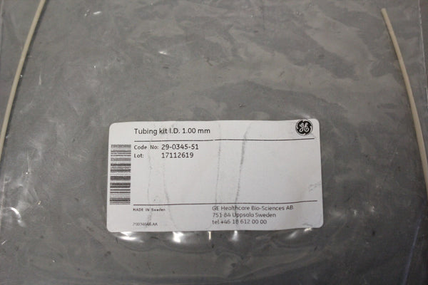 NEW GE Cytiva tubing kit I.D. 1.00mm 290034551