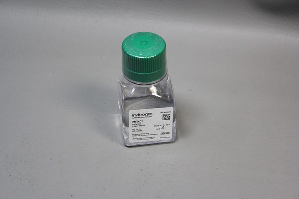 NEW 100mL BOTTLE OF INVITROGEN 2M KCI BUFFERED KIT AM9640G Potassium Chloride