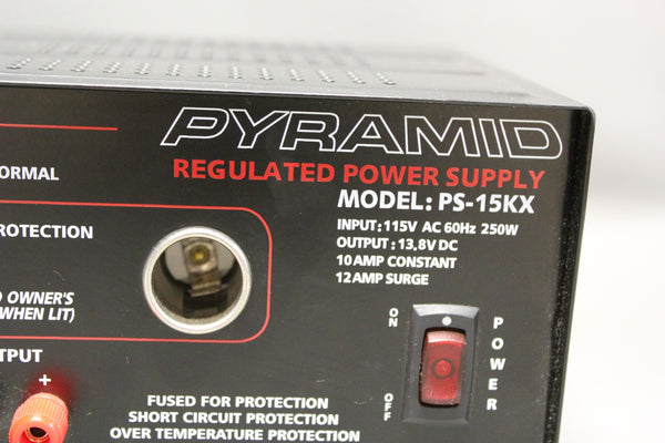 PYRAMID PS15KX  REGULATED POWER SUPPLY