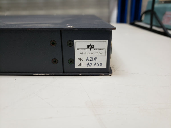 EVS Broadcast Equipment 16 Channel Audio Recorder ADR