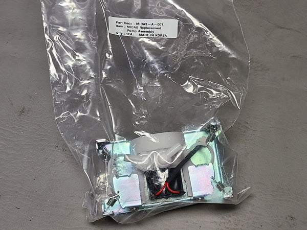 New Honeywell Replacement Pump Assembly for Midas Gas Detector MIDAS-A-007