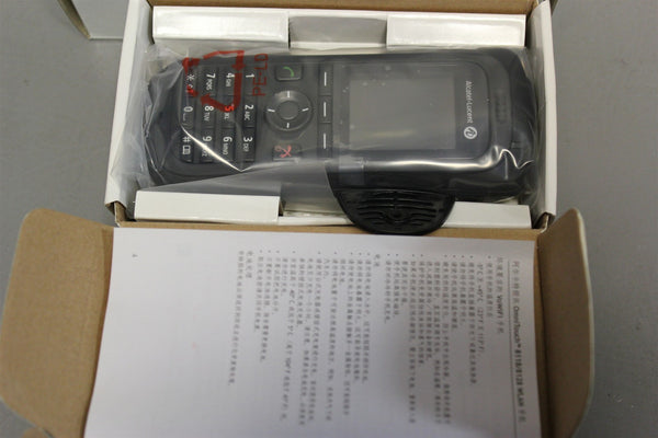 NEW ALCATEL-LUCENT OMNITOUCH 8128 WLAN HANDSET W/CHARGER 