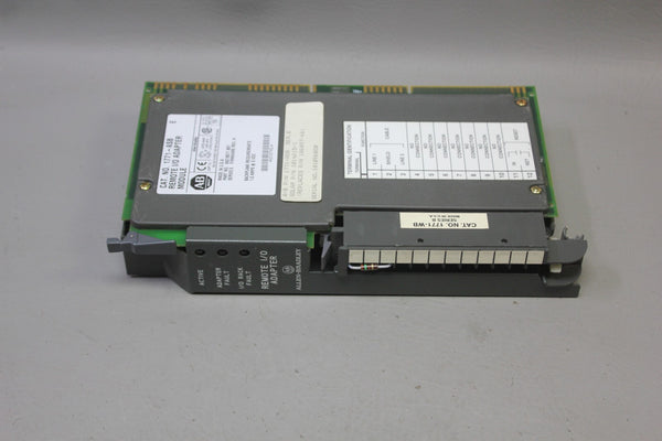 ALLEN BRADLEY REMOTE I/O ADAPTER PLC MODULE 1771-ASB E – PALM INDUSTRIAL