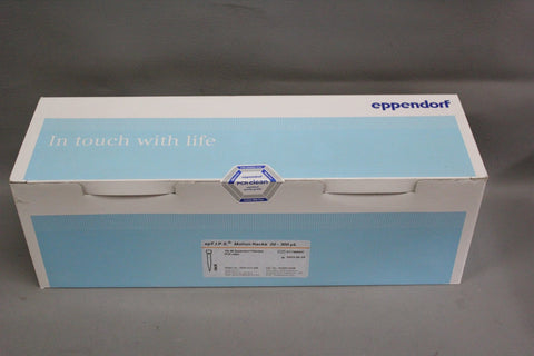 NEW PACK OF 10x 96 EPPENDORF MOTION RACKS 20-300uL FILTER TIPS 0030014456