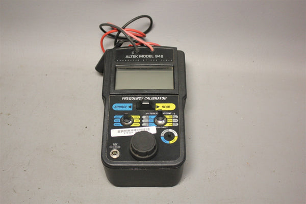 ALTEK FREQUENCY CALIBRATOR MODEL 942