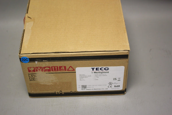 NEW TECO 1HP INVERTER L510-101-H1-U