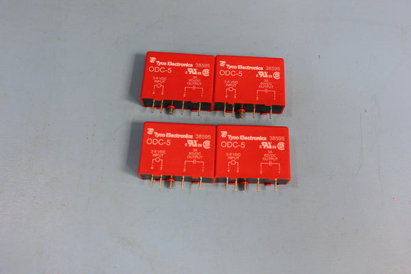 Lot Of 4 Tyco Electronics ODC-5 Output Module 60VDC 3A