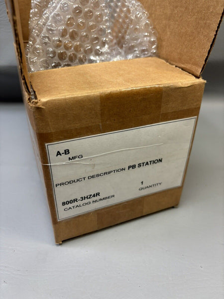 NEW ALLEN BRADLEY 800H-3HZ4R PB STATION