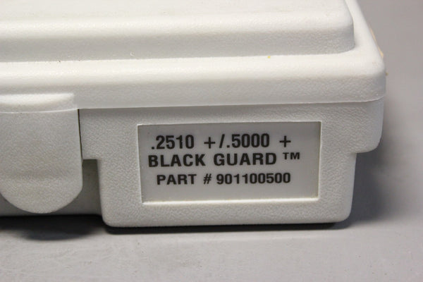 VERMONT GAGE BLACK GUARD PIN GAGE SET  901100500