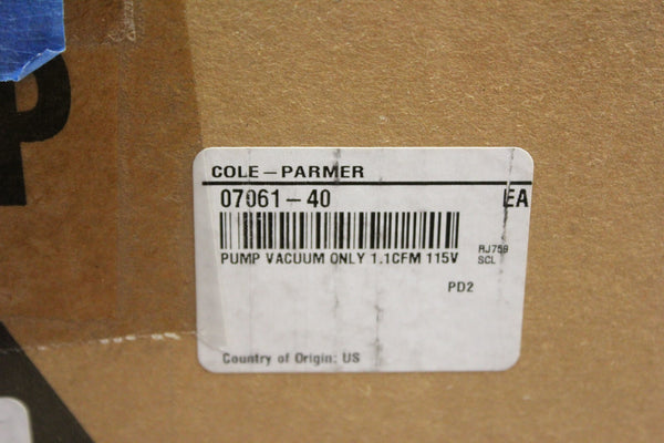NEW GAST HIGH CAPACITY VACUUM PUMP DOA-P704-AA
