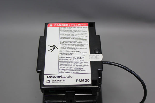 SQUARE D POWERLOGIC 3020 POWER METER WITH TERMINAL  PM-620 & PMD-32