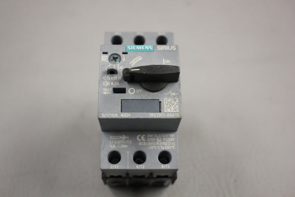 SIEMENS SIRIUS CIRCUIT BREAKER 3RV2011-GA10
