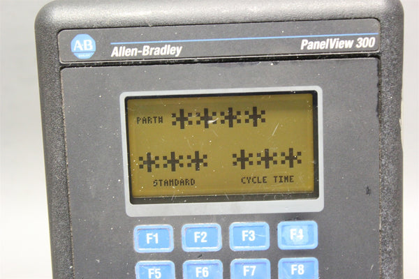 ALLEN BRADLEY PANELVIEW 300 HMI OPERATOR INTERFACE PANEL 2711-K3A10L1 B #1 