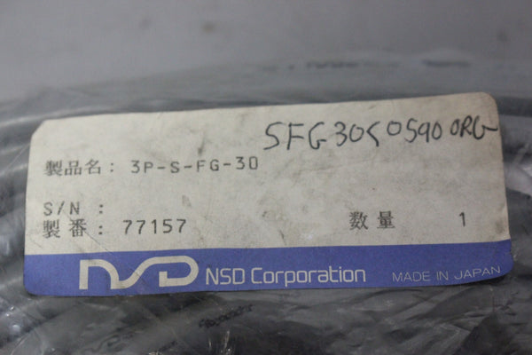 NEW NSD 3P-S-FG-30 CABLE