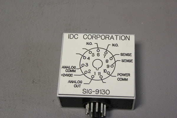 IDC SPEED & MISSING COMM MONITOR  SIG 9130