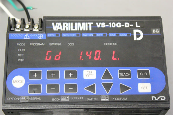 NSD VARILIMIT LIMIT SWITCH OUTPUT CONTROLLER VS-10G-D-L