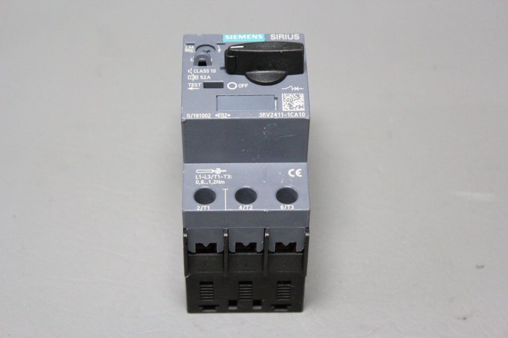 Siemens 3RV2411-1CA10 CIRCUIT BREAKER