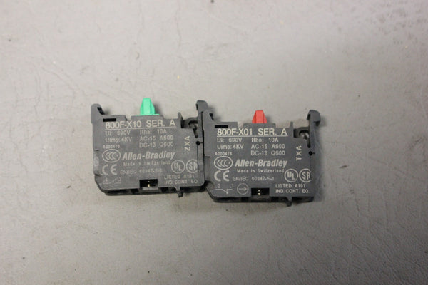 ALLEN BRADLEY TWIST TO RELEASE EMERGENCY STOP ILLUMINATED PUSHBUTTON SWITCH