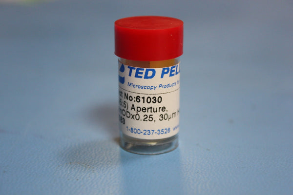 Ted Pella Electron Microscope Aperture 30μm 61030 Pt-Ir (95:5)