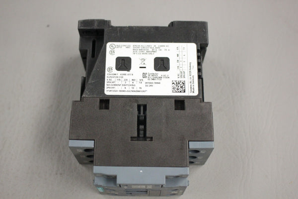 SIEMENS SIRIUS CONTACTOR 3RT2023-1BB40